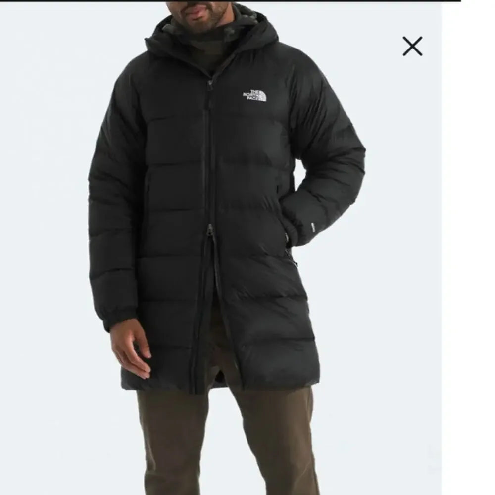 TNF Hydrenalite Water Repellent 600 Fill Power Down Jacket in Black, sz Medium